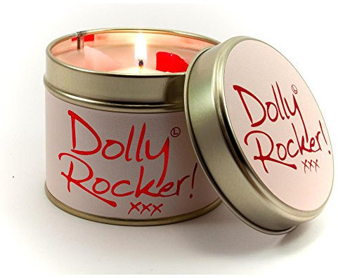 Lily Flame Dolly Rocker Candle Tin