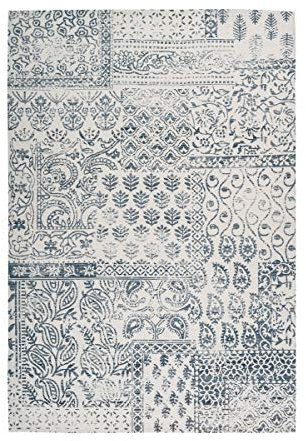 Arte Espina Teppich Yoga 300 Dunkelblau/Elfenbein, Größenauswahl:120 x 170 cm