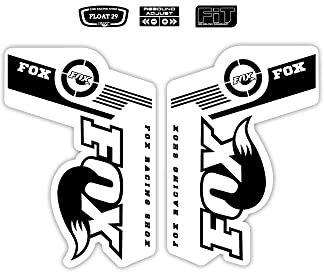 Adesivi compatibili con forcella bici Fox Float 2014 series 29''