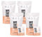 MightyGood. Wipe That Tush On-The-Go Flushable Net Wipes - 4 Pack, 120 Wipes - Individually Wrapped Extra Large Wipes with Aloe - Hypoallergenic & Unscented - Septic and Sewer Safe