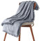 Ergocar Wohndecke, Decke mit Bommeln, Hochwertige Weich Sofadecke, Kuscheldecke Flauschig & Super Weich, Wohndecke Dekorative für Alle Jahreszeiten, für Sofa Couch Bett