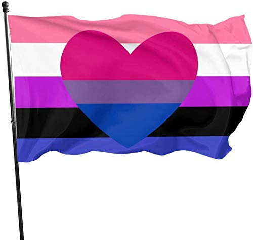 Bandera bisexual Bi Pride de Genderfluid