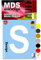 MDS Brand 10cm Design Buchstaben Aufkleber Selbstklebende Klebebuchstaben | Wetterfest Alphabet zum Aufkleben für Briefkasten, Auto, Mülltonne, Vinyl Buchstaben für Außen & Innen (Weiss, S)