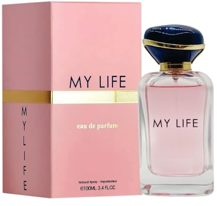Sapphire's Choice My Life Perfume My Life Eau de Parfum für Damen, 100 ml, blumiger, Vanille und Sandelholz, arabischer Duft, hergestellt in den USA