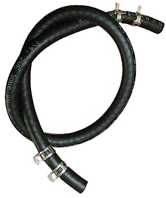Tuyau de carburant 5414K de 6,35 mm avec 4 colliers de serrage pour tondeuse à gazon, tronçonneuse, souffleur, machines de jardin d'extérieur