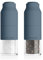LARS NYSØM Salt and Pepper Grinder Set Stainless Steel with Adjustable Grinder I Bottle Design Spice Mills Set Manual (Stone Blue)