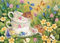 Cobble Hill 35 Piece Tray Puzzle - Tiny Tea Time - Perfect For Both Old & Young - Ideal For Travel - Great Gift Idea