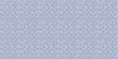 HUBDECO - Teppich - Küchenteppich - Badezimmerteppich - Badteppich - Küchenläufer - Teppich Läufer - Teppich Küche - PCV, Vinyl - rutschfest - Muster Blau - 76x152cm