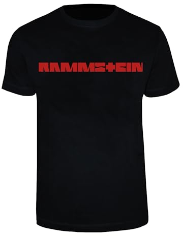 Rammstein T-Shirt Zeit schwarz, Offizielles Band Merchandise Fan Shirt mit Brust- und Rückendruck- 3XL