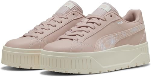 PUMA Femme Karmen II Crafted Flowers Basket, Rose Quartz White, 37 EU