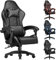 Blisswood Gaming Chair, Ergonomic Racing Gaming Chair for Adults with Lumbar Support, Heavy Duty Recliner Chair upto 150Kg Weight Capacity Swivel Chair (Black)
