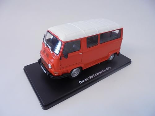 OPO 10 - Miniaturauto zum Sammeln im Maßstab 1:24, kompatibel mit Dacia D6 Estafette (1975) VQR22