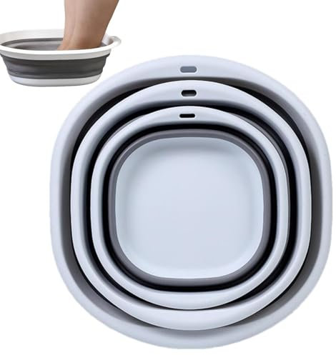 Lavabo pliable - Ensemble de lavabo pliable - Lavabo léger avec design durable thermoplastique - Lavabo portable - Peu encombrant - Pour Campi