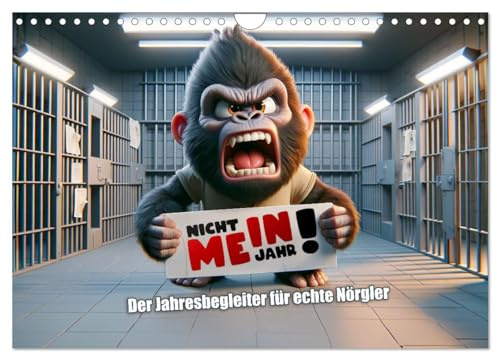 Nicht mein Jahr: Der Jahresbegleiter für echte Nörgler (Wandkalender 2026 DIN A4 quer), CALVENDO Monatskalender: Lustige Situationen aus dem Alltag, ... nur aus der Fassung bringen. (CALVENDO Spass)
