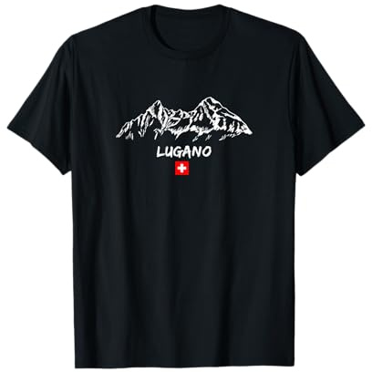 Après-Ski Lugano - Panoramique Alpin T-Shirt