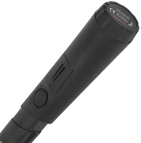 Metal detector subacqueo IP68 Pinpointer Cercametalli ad alta sensibilità Luce a LED Vibrazione sonora portatile per immersioni e spiaggia Nero
