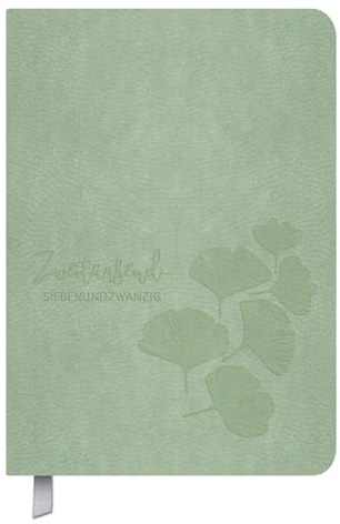 Timer Soft Touch 18 jade - Kalender 2027 - Korsch-Verlag - Taschenkalender A5-18 Monate von Oktober 2026 bis März 2028 - eine Woche auf 2 Seiten - 14,8 cm x 21 cm
