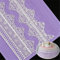 EMOTREE 39x28cm Silikon Ausstechform Matte Fondant Lace essbare Spitze Tortendeko Mould
