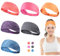 Dreamlover Fascia Capelli Sport Donna, 6 Pezzi Fascia Capelli Sport Antiscivolo, Fascia Capelli Donna Sport per Yoga, Corsa e Tennis