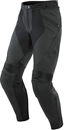 Dainese Pony 3 Motorcycle Leather Pants, black, 28