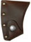 Hide & Drink, Hatchet Blade Cover, Protective Axe Head Sheath, Lumberjack Accessory, Camping and Outdoor Essentials, Full Grain Leather, Handmade, Bourbon Brown