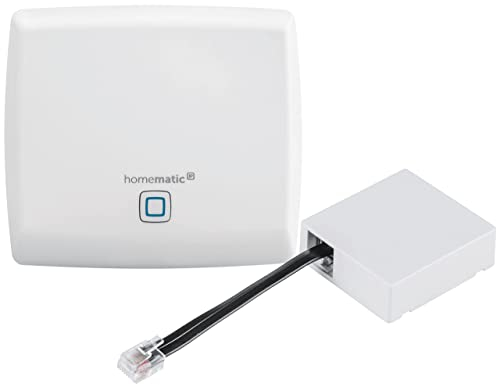 Homematic IP Smart Home Access Point + Modul für Hörmann-Antriebe, digitale Garagentorsteuerung per App, Alexa & Google Assistant, einfache Installation, für ein Hörmann-Garagentorantrieb