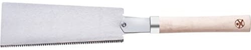 HABA 305427 - Terra Kids Japansäge, griffige Säge für Kinder, Sägeblatt aus hochwertigem Metall, induktiv gehärtete Sägezähne, sicheres Sägen auf Zug, für saubere, präzise Schnitte