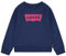 Levi's Kids Batwing Crewneck Sweatshirt Fille Medieval Blue 8 Ans