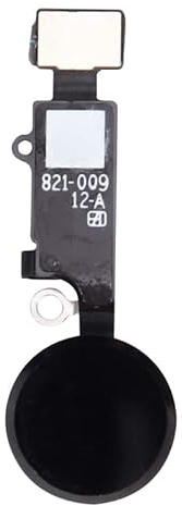 LADYSON For IPHONE 8 A1905 A1863 Home Button No Touch ID For iPHONE 8 Plus A1897 A1864 Flex Cable Replacement With Return Function Repair Parts Kits (Black)