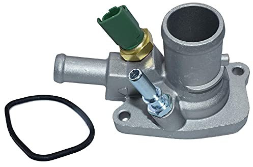 KOKSII Termostato Liquido di Raffreddamento Motore Termostato per 55202176 55194029 per Grande Punto
