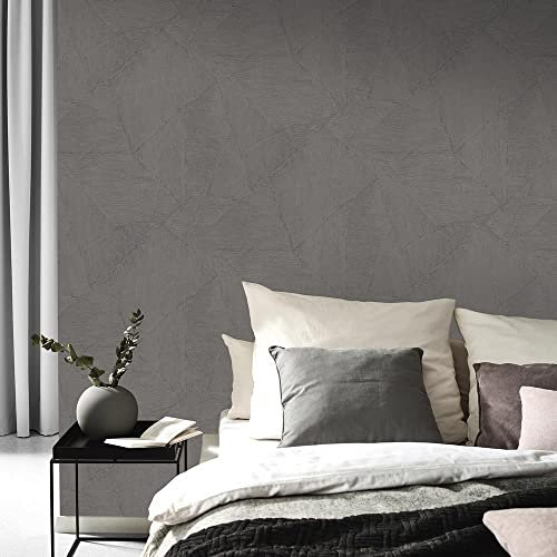 Erismann 10319-37 Papier peint intissé Taupe métallisé