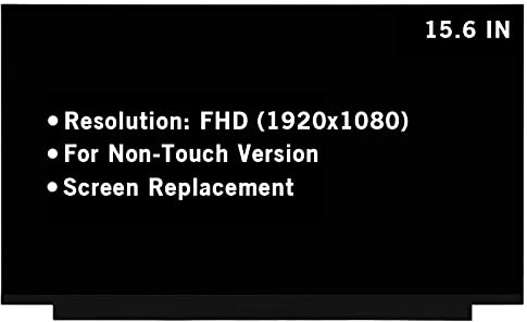 HOYRTDE 15,6 Zoll Bildschirm Ersatz B156HAN12.0 HW3B HW0B HW1B 7A8C für HP OMEN 15-EK0013DX L99601-001 FHD 1920x1080 300Hz 40Pin LED LCD Display Bildschirm Panel (nicht für 1444444 H) Z)