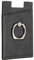 sourcing map Credit Card Holder for Back of Phone with Ring Stand Stick on Phone Wallet Self Adhesive Wallet Sticker Black Magnetic Holder for Most Smartphone