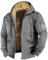 Feibeauty Regen Jacke. Herren Sport Jacke Herren Jacke Winter e Herren Arbeitsjacke Roller Jacke Herren Zip Hoodie Herren Blouson Herren Warnjacke (Gray, M)