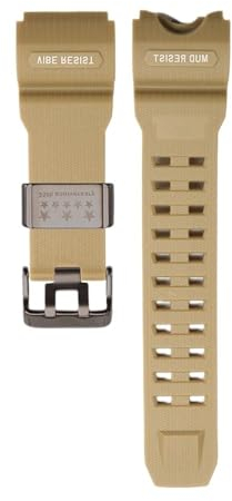 Uhrenzubehör Passend for Casio g Shock Mudmaster GWG1000 GWG-1000 Herrenuhrenarmband Edelstahlring Ersatzband (Color : Khaki B 8, Size : GWG-1000)