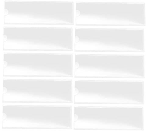 HANABASS 30 Stück Kartenhalter-box Selbstklebende Tasche Material Kartenabdeckungen Etikettenhüllen Trockenreinigungsbeutel für Die Reise