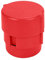 Kirschentkerner, Entferner für mehrere Kirschen, arbeitssparend, zum Herunterdrücken von Kirschentkernern, 1 Stück Guh593 (Red, 9.6x8.8cm)