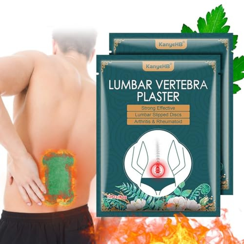 12Pcs Pain Relief Patch, Hot Moxibustion Self-heating Pain Relief Patches, For Knee Waist Neck Shoulders Pain Relief