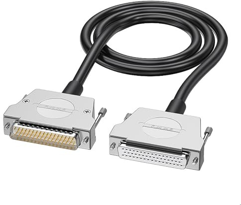 Kexpsogy DB50 Verbindungskabel mit männlicher Buchse, 28 AWG, geschirmter Draht für Datensysteme