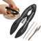 Set di 4 pinze per biscotti a forma di aragosta, in acciaio inox, antiscivolo, pinzette ergonomiche per frutti di mare, ideali per rompere le zampe di granchio a casa, in cucina