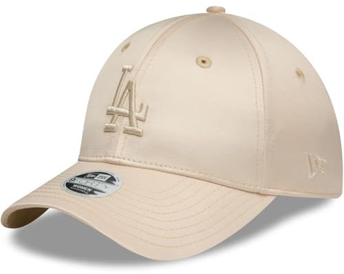 New Era 9Forty Damen Cap - Satin Los Angeles Dodgers beige
