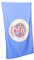 TINEASUR Farbecht Minnesota State Flag Usa Outdoor-dekoration Große Gartenflagge