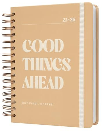 Kokonote Schülerkalender 2025/2026 Kalender 2026 Buchkalender A5 Gazette - Studienplaner Schulplaner Tagesplaner Terminplaner 2025 2026 A5 Ringbuch - Schulanfang Geschenke Schulsachen Aesthetic