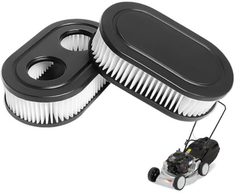 GXGM 2 Stück Luftfilter passend - Referenznummer 4247, 5432, 5432K, 593260, 798452, Luftfilter Rasenmäher, Rasenmäher Filter