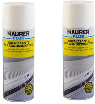 MAURER - 2 Pezzi Spray per Condizionatore Igienizzante Climatizzatore Casa Auto