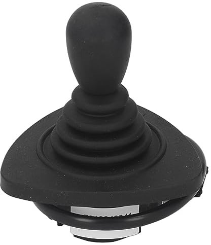 Hydraulik Joystick 360 Grad, 2 - Wegeventil, Quergelenkgriff, Steuerhebel für Gabelstapler, Traktor Loader, robuster Stahl - kompatibel mit E25 336, E30 336, ideal für