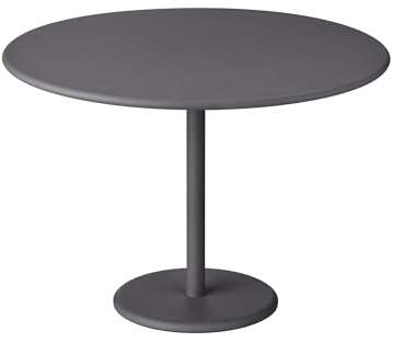 blomus Beistelltisch -Stay- | Gartentisch aus Aluminium | Farbe Magnet | Ø 50 x 35H cm | Outdoor Tisch mit sanft abgerundeten Kanten
