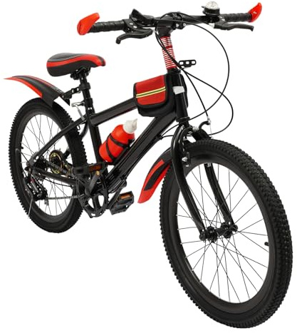 AOAPUMM 20 Zoll 7 Gang Kinderfahrrad Kinder Fahrrad Mountainbike, Kinderrad MTB Bike für Mädchen und Jungen