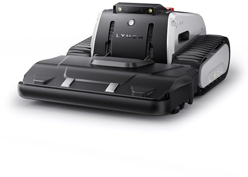 Lymow One Plus Mähroboter ohne Begrenzungskabel für 4452 m², KI-Hindernisvermeidung, 45° Steigung, SK5-Doppel-Rotationsmesser, Schnitthöhe 30-100 mm, RTK+VSLAM