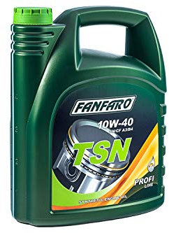 FANFARO Motoröl 10W-40 Profi Line Synthetiköl Motor Öl ACEA A3/B3 ACEA A3/B4 API SN API CH-4 TSN 5L